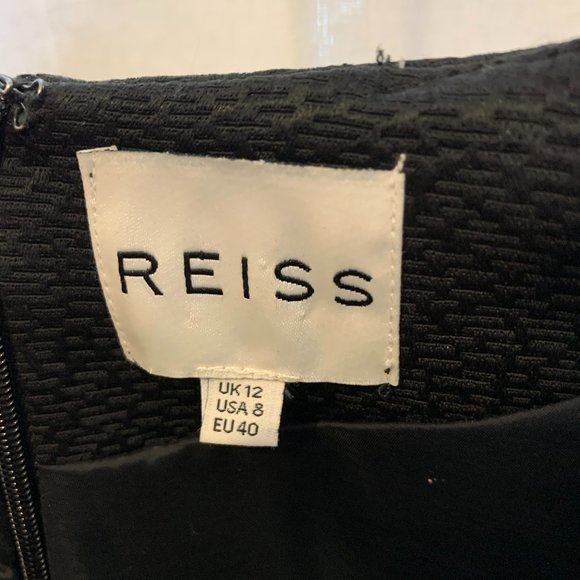 Black REISS A-Line Dress - Picture 3 of 3